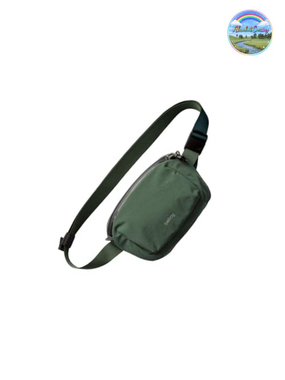 Lightweight Ripstop Recycled Crossbody Waist Pack Fanny Pack with Magnetic
